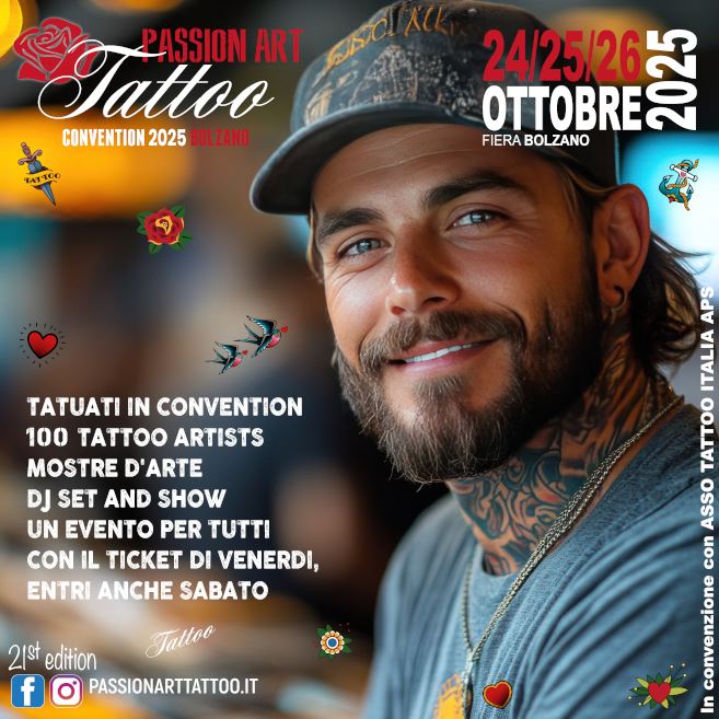 Passion Art Tattoo Convention Bolzano